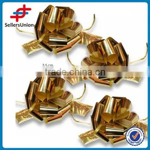 3.5cm Gold Small Decoration Plastic Flower Sticker thumbnail-1
