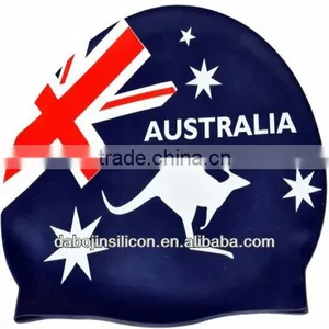 Brazil National Flag Swim Cap Swimming Cap for World Cup thumbnail-5