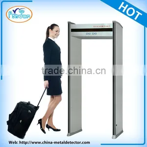 VW-Wide Walk Through Metal Detector Security Gate thumbnail-2