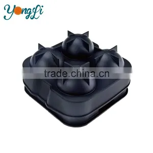 4 X 2.5" Huge Perfect Ice Balls Value for Money Silicone Ice Sphere Maker and Ice Ball Mold thumbnail-1