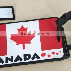 Custom Logo Name Tag Soft PVC Luggage Tag thumbnail-2