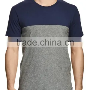 Wholesale OEM New Style Summer Contrast Color Tshirt thumbnail-1