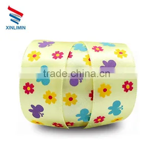 Free Samples Wholesale 100% Polyester Solid Adhesive Satin Leaf Ribbon thumbnail-4