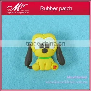 Sew-On Style Rubber Sports Badges and Patches thumbnail-1