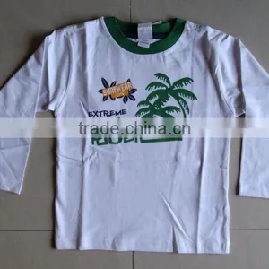 2012 Latest Design Cute Printed High Quality Children Cotton T-shirt thumbnail-1