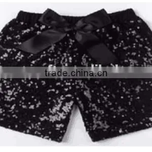 China Product and Factory Direct Sale Wholesale Cotton Sequin Sparkle Shorts for Baby Kids for Sports thumbnail-2