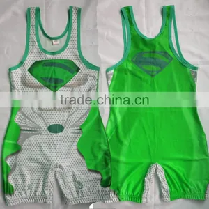 2016 Sublimated Custom Made Wrestling Singlets/bicycle Wear/sublimation Jersey thumbnail-2