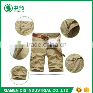 Bulk Wholesale High Quality Mens 6 Pocket Cargo Shorts thumbnail-4