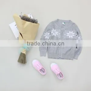 New Arrival Children School Kids Wear Cardigan Sweaters V-neck Child Cardigan thumbnail-6