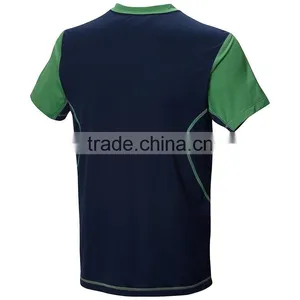 Good Hydroscopicity Tight Polo Sport T-shirt Design for Men thumbnail-4