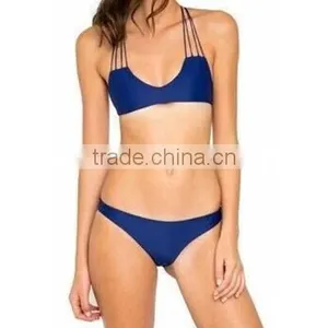 Fashion Unique Criss Cross Straps Bikinis thumbnail-3