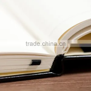 A6 Hardcover Section Sawing Binding Notebook With Stitching Customizable Leather Journey Notebook thumbnail-4