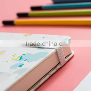 A5 PU Cover Planner Customizable Logo Personal Diary Organizer With Elastic thumbnail-4