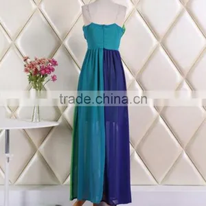 Manufacturer Best Selling Wholesale Long Sleeve Velvet Evening Long Dresses thumbnail-4