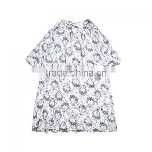Good Quality One-piece Printed Floral Name Iran Fashion Dress thumbnail-6