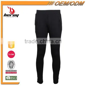 BEROY China Cheap Gym Pants for Women, Black Color Workout Bottoms thumbnail-1