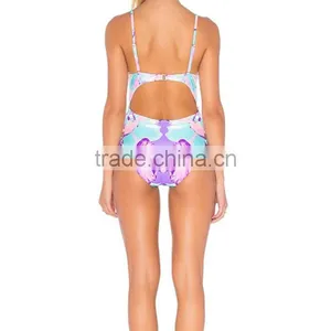 2017 New Fashion Printed Magical Mesh Lady Summer Swimmwear thumbnail-3