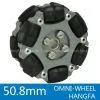 50.8mm Aluminum Double Omni Wheel QL-05 thumbnail-1