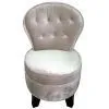 Leisure Crush Velvet Fabric Sofa Chair/home Fabirc Chair thumbnail-1