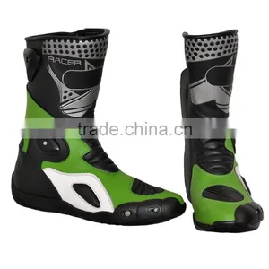 Motorbike Leather Boot/Racing Boot/ LEATHER MOTORCYCLE BOOT thumbnail-3