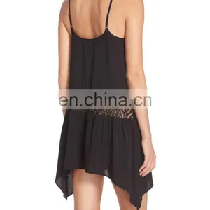 C24 Lace Inset Cover-Up Beach Dress Clothes thumbnail-3