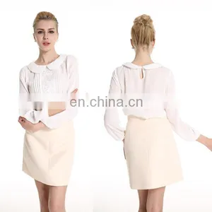 Latest Design Fashion Autumn Style Ladies Blouse thumbnail-1