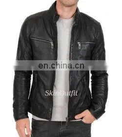 Mens Leather Jacket Different Look thumbnail-1