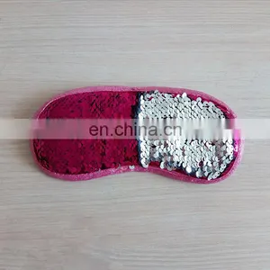 Professional Customized Sequin Decoration Soft Plush Eye Msk thumbnail-1