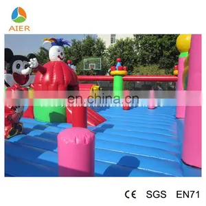 2016 Good Quality CE Certificated Inflatable Bouncy Play Combo/luxury Giant Inflatable Fun City thumbnail-3