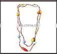 Long Multi Layer Beaded Necklace thumbnail-1