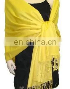 Pashmina Shawl Viscose India Winter Designs Cheap thumbnail-4