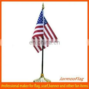 USA Table Flag With Stand thumbnail-1