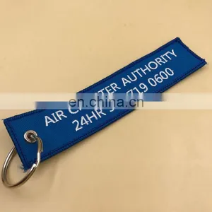 Customized Tag Flights Ribbon Car Woven Key Tag thumbnail-2