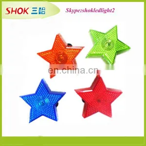 2015 Promotion Plastic Star Shaped Led Flashing Safety Light thumbnail-1