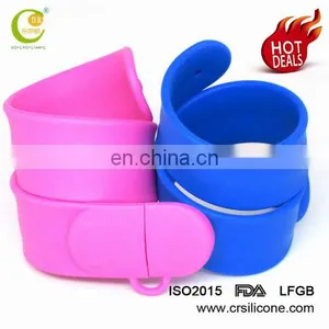 Promotion Gift Christmas Present Colorful Silicon Wristband/ Bracelet Usb Flash Drive thumbnail-3
