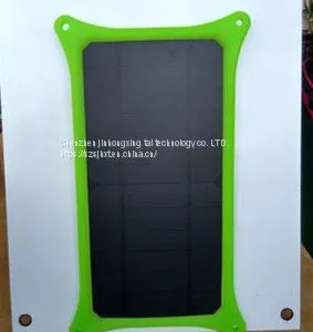 Manufacturer Direct-selling Solar Charging Board Outdoor Emergency Mobile Phone Charger Single Crystal Laminated Solar p thumbnail-4