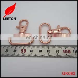 Bag Shiny Rose Gold Swivel Snap Hook thumbnail-3