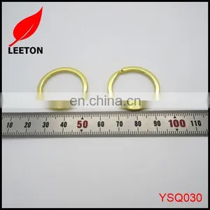 30mm Shiny Gold Flat Split Ring for Gift thumbnail-3