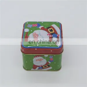 Christmas Festival Small Gift Candy Storage Metal Tin Cans Factory thumbnail-6