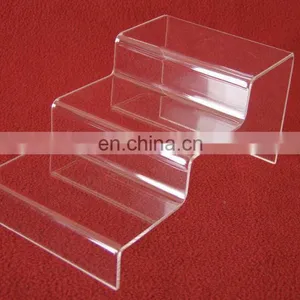 Custom Plexiglass/lucite/clear Acrylic Stair Step Display thumbnail-1
