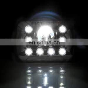 China Manufacturer 12v 55watt 5*7" Led Headlight for Truck Heavy Duty thumbnail-2