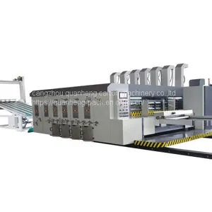 Automatic Flexo Printing Slotting Die Cutting With Stacker thumbnail-1