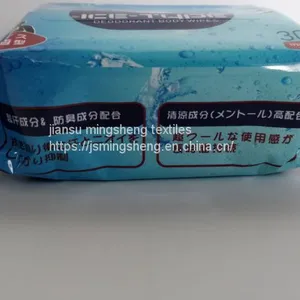 Portable Ice Cooling Adult Wet Wipes Alcohol-free Deodorant Body Wet Tissue thumbnail-4