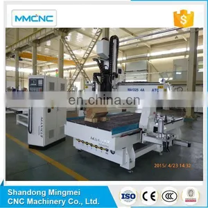 Furniture Making 4 Axis Cnc Router for Wood With Auto Tool Changer Magazine thumbnail-1