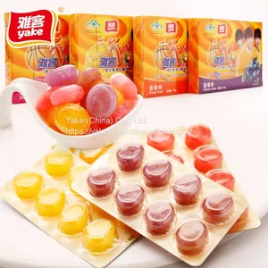 9 Vitamins Center Filled Fruit Hard Candy With Blister Package 48g thumbnail-1