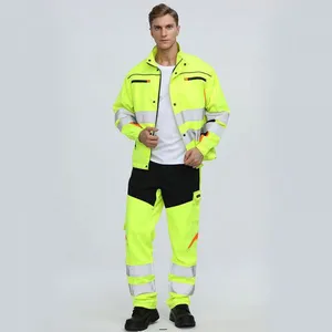 Customizable Long Sleeve Cotton C/N Protective Work Flame Resistant Suit thumbnail-2