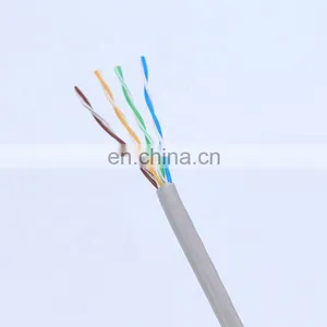UTP Cat5e 2 Pairs CCA /copper 24AWG Pvc/LSZH Jacket Lan Cable for Broadband Network Communication thumbnail-2