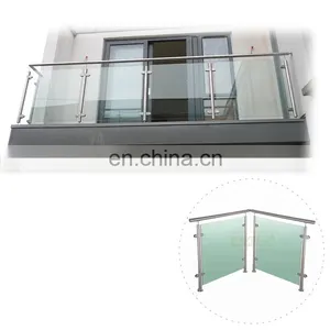 New Product Glass Balustrades 50x50mm Deck Railing thumbnail-5
