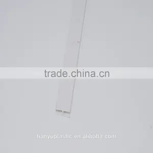 H Shape Plastic White Strip for Link Back Board h Extrusion Profile thumbnail-3