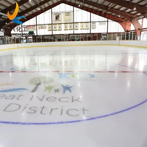 UHMWPE Self-lubrication Skating Panels Hockey Rink Artificial Ice Tiles thumbnail-2